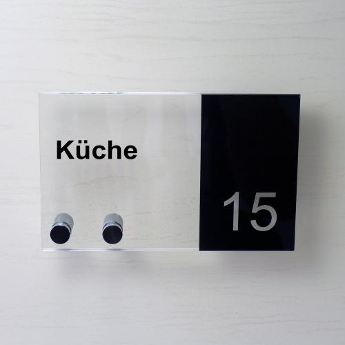 Türschild_Angebote_Kueche_Klar_10x16cm_front